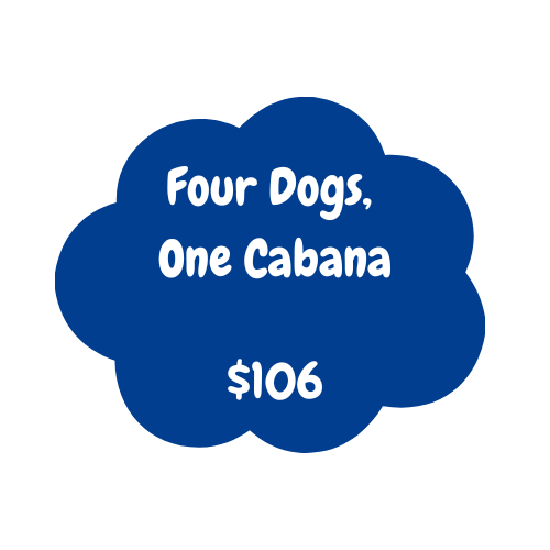 Four dogs price